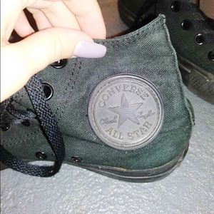 Black High Top Converse